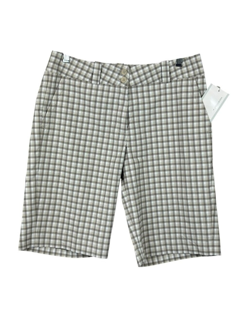 NIKE GOLF Dri-Fit Plaid Shorts Style 359364-244 Bermuda NWT $70